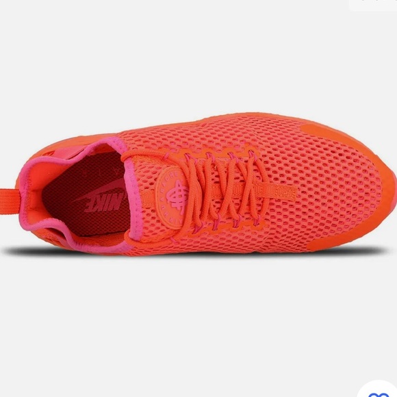 Wmns Air Huarache Run Ultra BR 'Total Crison' Orange/pink - Picture 6 of 13